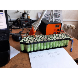 Аккумулятор 48v 14ah (на элементах LG/PANASONIC 18650)